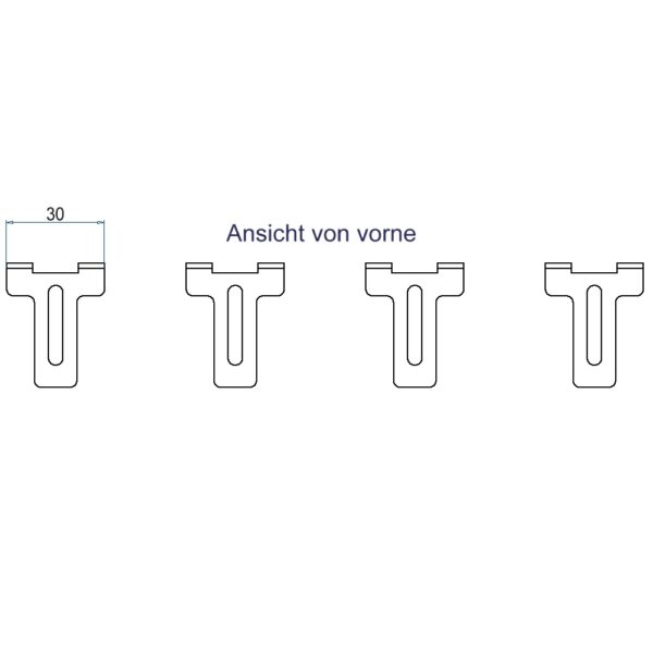 Produktbild WAD 135 146  -  Befestigungsset zu Wandauslass WAD für Gehäuse Typ 4, 35 und 46